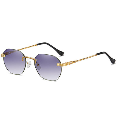 Gafas de Sol Metálicas sin Marco - Diseño Minimalista Unisex - Image 19