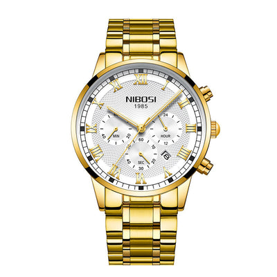 Reloj Deportivo Multifunción con Correa de Acero Resistente al Agua - Image 3