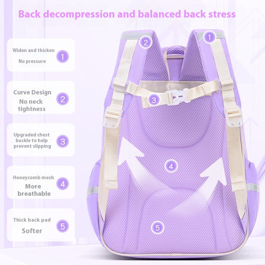Mochila Escolar Ligera para Niñas - Image 3