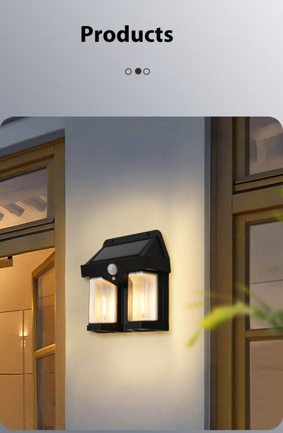 Lámpara Solar de Pared para Jardín - Decoración Exterior con Filamento Tungsteno - Image 26