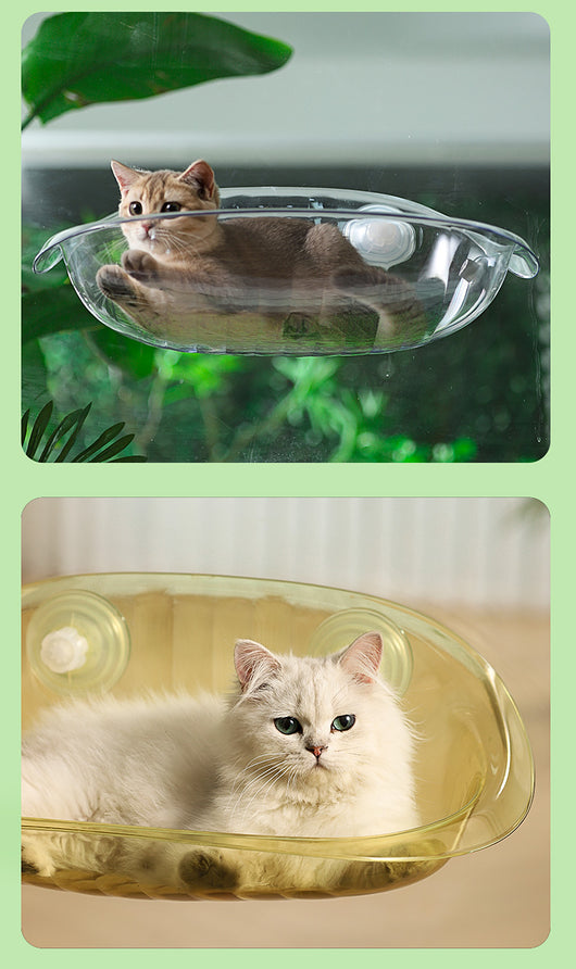 Hamaca Colgante para Gatos con Ventosa - Cama Elevada para Ventana y Balcón - Image 7
