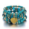 Pulsera de Cristal Cuarzo Melocotón con Corazón - Joya Elegante para Mujer