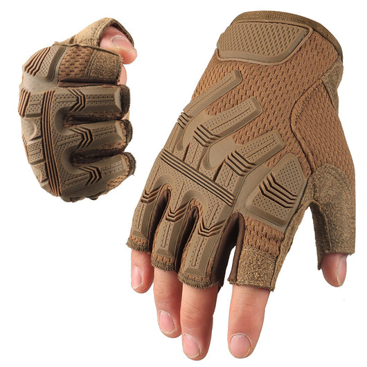 Guantes Tácticos Deportivos Mitad Dedo - Agarre Antideslizante para Montaña y Fitness - Image 8