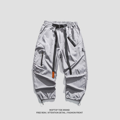 Pantalones Cargo Holgados para Hombre con Bolsillos Grandes y Costuras Reforzadas - Image 2
