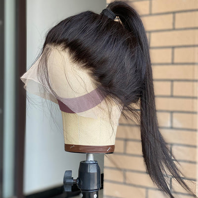 Peluca Frontal 360 Encaje Completo Cabello Humano Real - Image 10