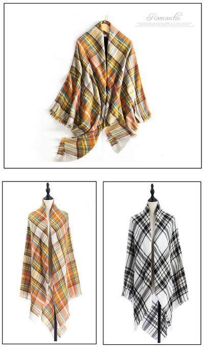 Pashmina Reversible Talla Grande - Chal Doble Cara Suave y Versátil - Image 56