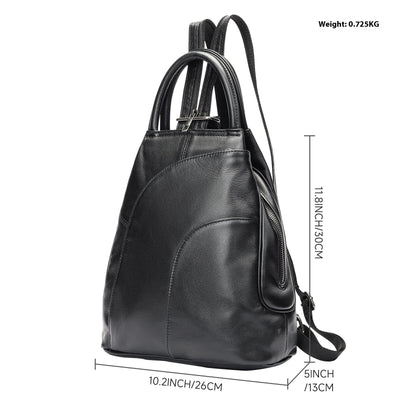 Mochila de Cuero Genuino para Mujer - Gran Capacidad y Funcionalidad - Image 10