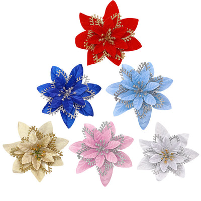Flor Decorativa Navideña Simulada Premium - Image 17