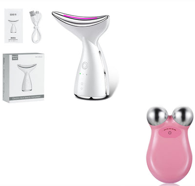 Dispositivo de Radiofrecuencia y Microcorriente para Rostro y Cuello con Terapia LED - Image 11