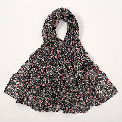 Pañuelo Ligero de Gasa Estampado Floral para Primavera y Verano - Image 12