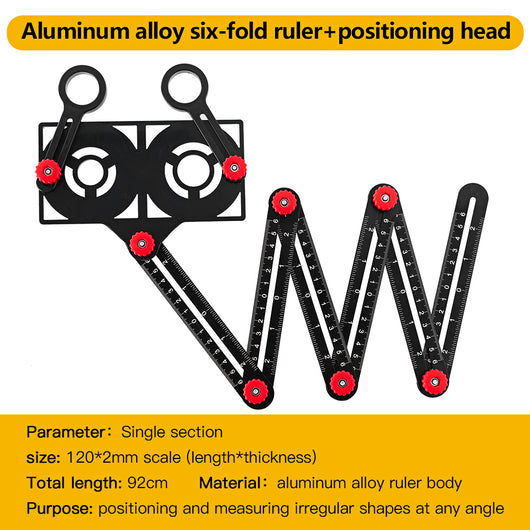 Regla Plegable de Aluminio con Posicionador Universal - Image 5