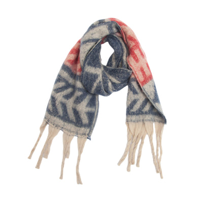 Pashmina de Otoño Invierno con Borlas - Tejido Grueso Europeo Estilo Moderno - Image 6