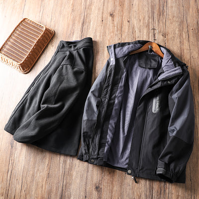 Chaqueta de Invierno para Hombre Talla Grande - Cálida, Resistente al Viento e Impermeable - Image 12