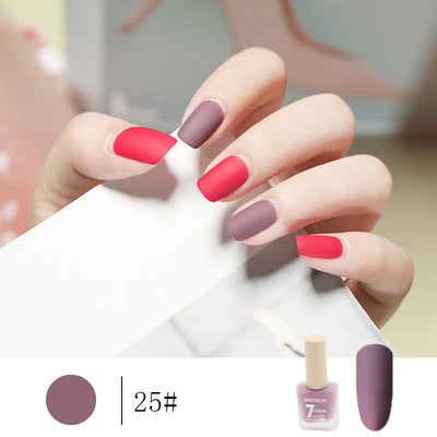 Esmalte de Uñas Mate Nude sin Horno de Secado Rápido - Image 27