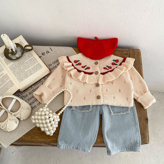 Pantalones Cortos Denim de Algodón con Bolsillos para Niños - Image 3