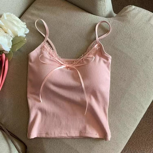 Camiseta Escote V con Moño Elegante para Mujer - Image 6