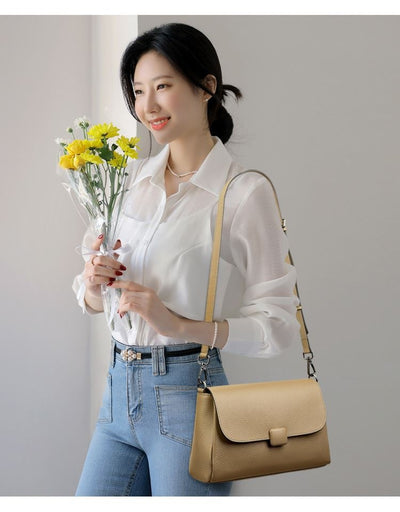 Bolso de Hombro para Mujer en Cuero Genuino - Diseño Versátil - Image 14