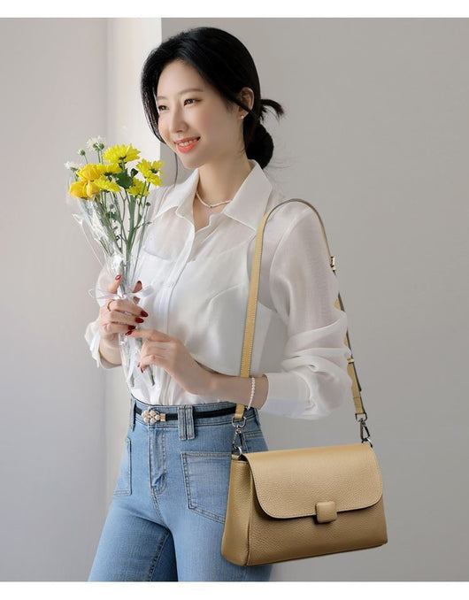 Bolso de Hombro para Mujer en Cuero Genuino - Diseño Versátil - Image 14
