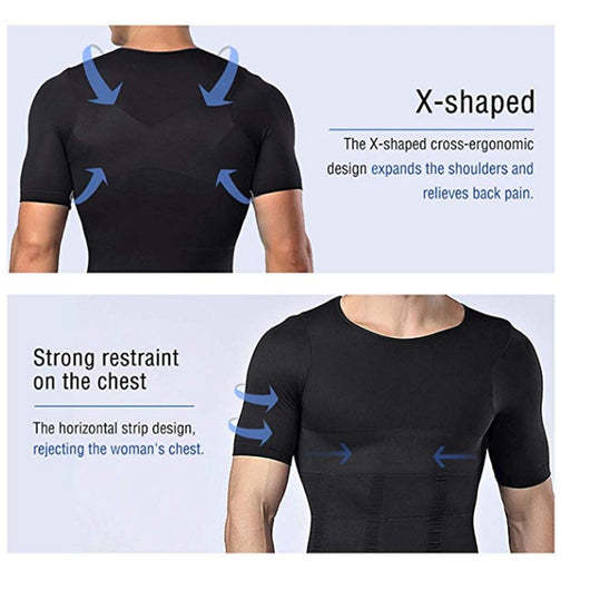 Playera Compresiva Moldeadora para Hombre - Fitness Hero - Image 15