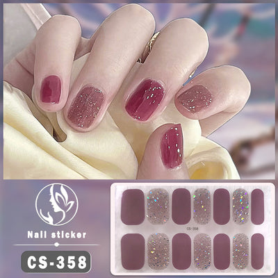 Uñas Postizas Impermeables de Color Sólido para Nail Art - Image 21