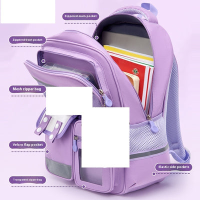 Mochila Casual Ligera de Gran Capacidad para la Escuela - Image 16