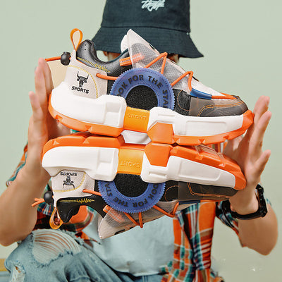 Tenis Gris de Piso Plano con Cordones - Diseño Clásico y Cómodo - Image 10
