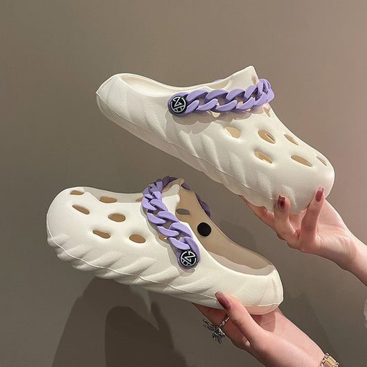 Sandalias Plataforma Cómodas de Suela Blanda Impermeables para Playa - Image 6
