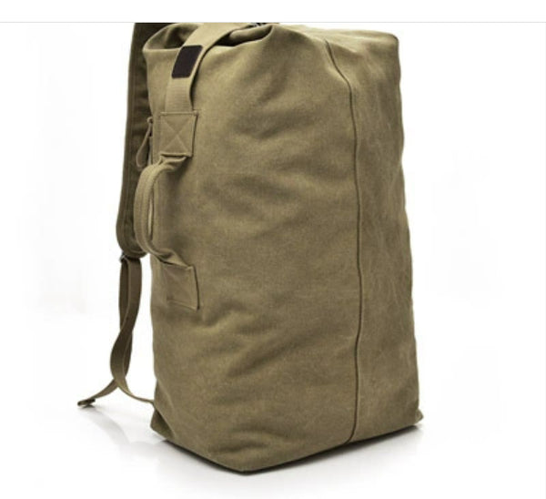 Mochila de Senderismo Unisex Gran Capacidad - Bolsa de Viaje Canvas para Camping y Escalada - Image 8