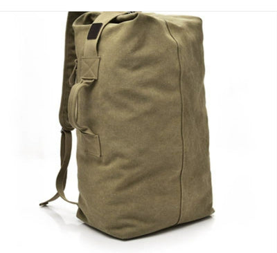 Mochila de Senderismo Unisex Gran Capacidad - Bolsa de Viaje Canvas para Camping y Escalada - Image 8