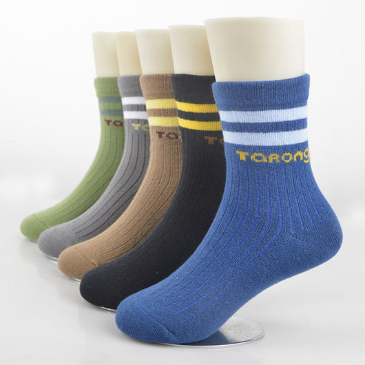 Calcetines Infantiles 100% Algodón Puro para Otoño e Invierno - Image 10