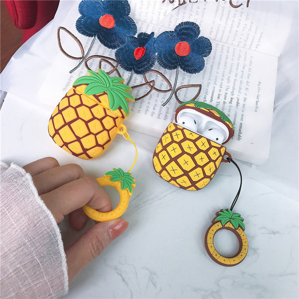 Funda de Silicona para Audífonos Bluetooth Creative Fruit