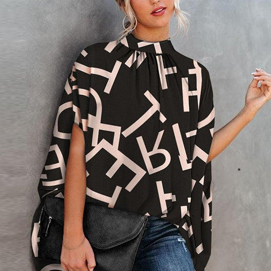 Blusa Suelta Estampada para Mujer - Comodidad y Estilo - Image 9
