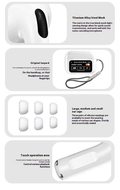 Auriculares Bluetooth con Pantalla Inteligente a Color - Batería Ultra Larga - Image 14