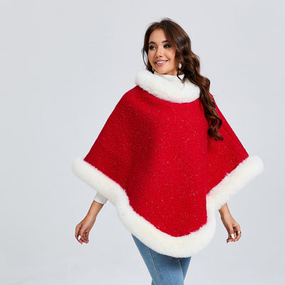 Capa Navideña Roja Estilo Festivo - Image 2