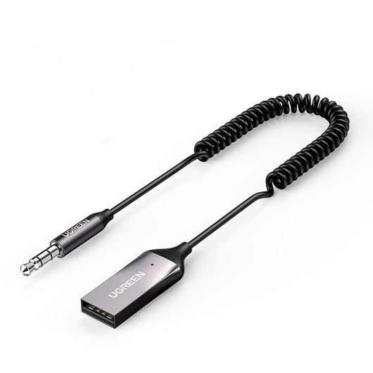 Adaptador Bluetooth Inalámbrico para Auto - Receptor USB a 3.5mm
