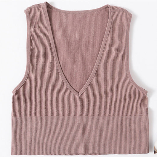 Top Crop Elegante Descubierto para Mujer - Image 12