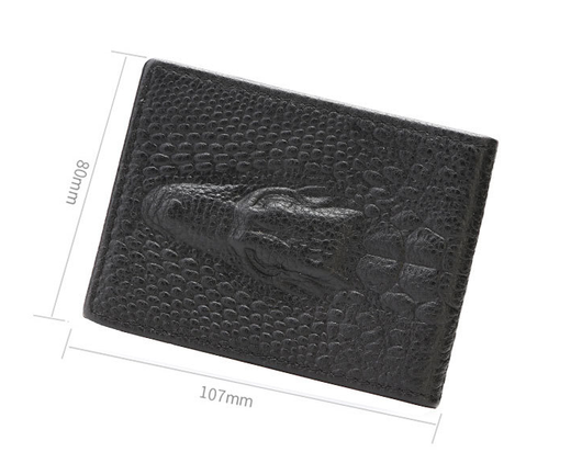 Billetera de Moda para Hombre con Patrón de Peces - Image 11