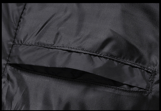 Chaqueta Impermeable con Capucha para Hombre Tallas Grandes Invierno - Image 18