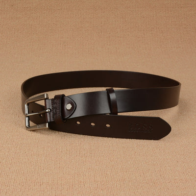 Cinturón de Cuero Genuino para Hombre con Hebilla de Pasador - Image 22
