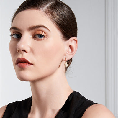 Aretes de Ópalo Elegantes para Mujer - Lujo y Sofisticación - Image 4