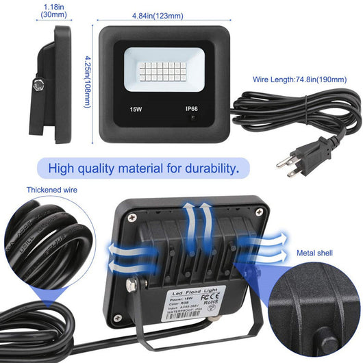 Foco LED Inteligente con Control Remoto y Cambio de Colores - Image 13