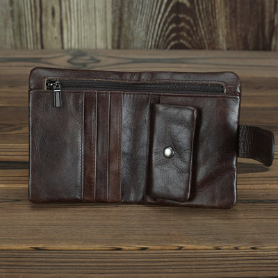 Cartera de Cuero Genuino para Mujer con Múltiples Compartimentos - Image 41