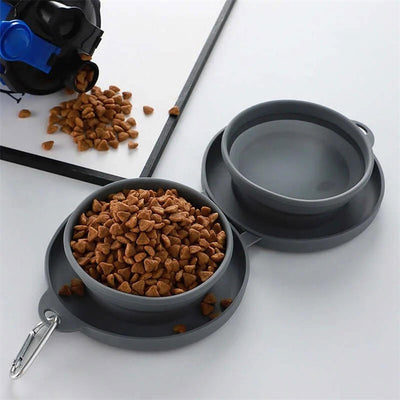 Comedero Doble Plegable de Goma para Mascotas - Perros y Gatos - Image 22