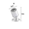 Luz Blanca Positiva De 6000K 3 W Plateado