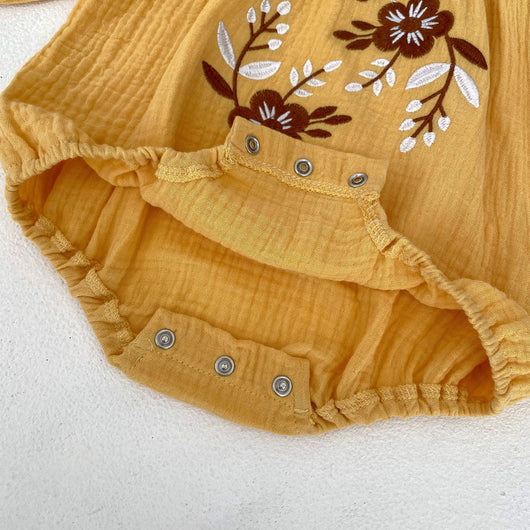 Jumpsuit Romper de Algodón con Mangas Largas y Sombrero Incluido - Image 9