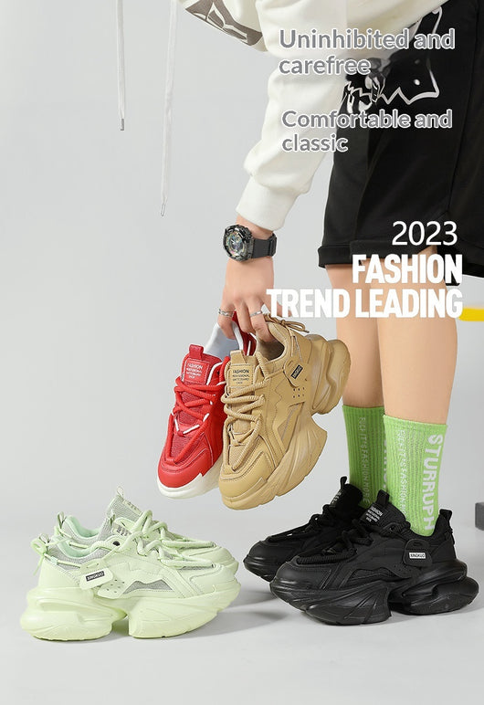 Zapatos Casuales Elevadores con Suela Gruesa y Tecnología Transpirable - Image 10