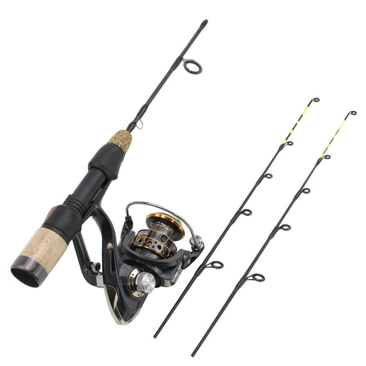 Carrete Giratorio Doble Punta para Pesca en Hielo - Kit Completo - Image 6