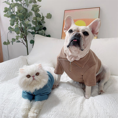 Polera para Perros con Cuello Alzado y Cierre de Cremallera - Image 7