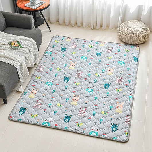 Tapete de Gateo Acolchado de Algodón con Antideslizante - Plegable y Lavable - Image 19