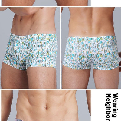 Boxers Ice Silk con Estampado Moderno - Image 23